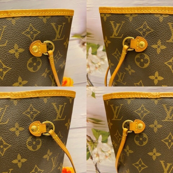❤️🩹SOLD❤️🩹 Louis Vuitton Neverfull MM Monogram Pivoine Shoulder Tote (AR2126) - Picture 6 of 15